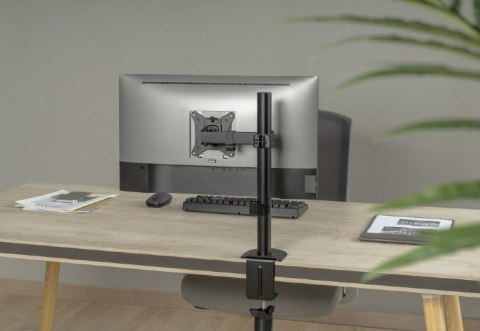GEMBIRD BIURKOWE REGULOWANE RAMIĘ/UCHWYT NA MONITOR 17-32, VESA 100X100MM, DO 9 KG GEMBIRD BIURKOWE REGULOWANE RAMIĘ/UCHWYT NA MONITOR 17-32, VESA 100X100MM, DO 9 KG