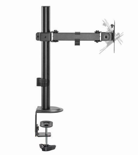 GEMBIRD BIURKOWE REGULOWANE RAMIĘ/UCHWYT NA MONITOR 17-32, VESA 100X100MM, DO 9 KG GEMBIRD BIURKOWE REGULOWANE RAMIĘ/UCHWYT NA MONITOR 17-32, VESA 100X100MM, DO 9 KG