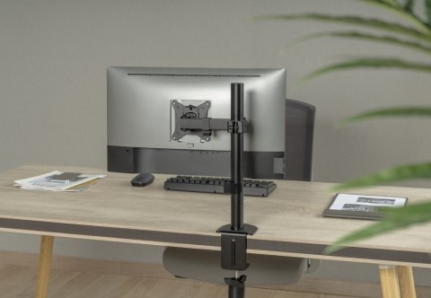 GEMBIRD BIURKOWE REGULOWANE RAMIĘ/UCHWYT NA MONITOR 17-32, VESA 100X100MM, DO 9 KG GEMBIRD BIURKOWE REGULOWANE RAMIĘ/UCHWYT NA MONITOR 17-32, VESA 100X100MM, DO 9 KG