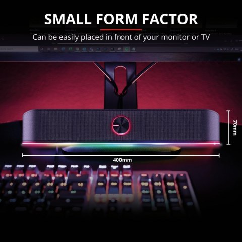 Głośnik TRUST GXT619 THORNE RGB LED SOUNDBAR Głośnik TRUST GXT619 THORNE RGB LED SOUNDBAR
