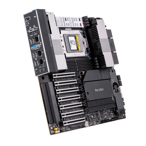 ASUS PRO WS WRX90E-SAGE SE AMD WRX90 Threadripper PRO, 2 x Intel X7100-AT2 dual 10Gb + 1x RTL8211F 1Gb/ USB 3.2 Gen2 x6, 7 x PCI ASUS PRO WS WRX90E-SAGE SE AMD WRX90 Threadripper PRO, 2 x Intel X7100-AT2 dual 10Gb + 1x RTL8211F 1Gb/ USB 3.2 Gen2 x6, 7 x PCI