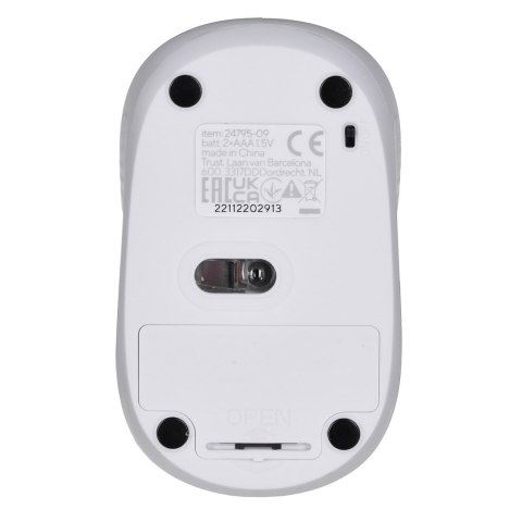 Mysz TRUST Primo Wireless Mouse matt white Mysz TRUST Primo Wireless Mouse matt white