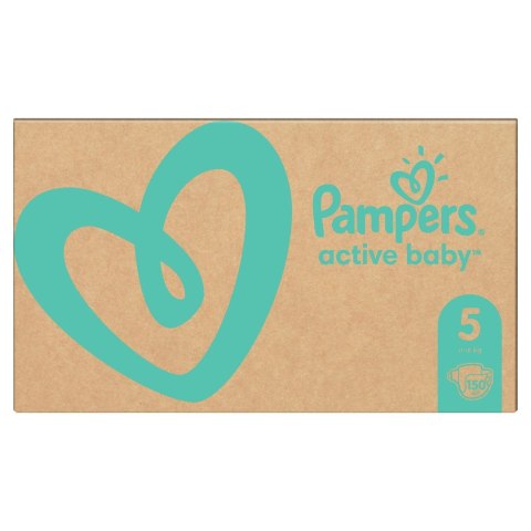 Pampers Zestaw pieluch Active Baby MTH Box 5 (11-16 kg); 150 Pampers Zestaw pieluch Active Baby MTH Box 5 (11-16 kg); 150