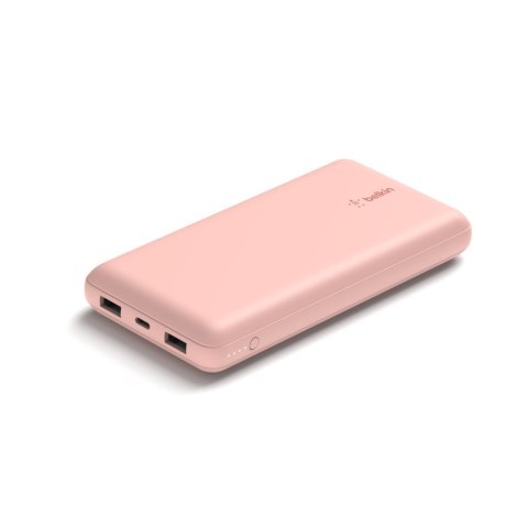 BELKIN POWERBANK 20000 MAH, USB-A C 15W, ROSE GOLD BELKIN POWERBANK 20000 MAH, USB-A C 15W, ROSE GOLD