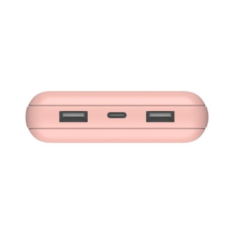 BELKIN POWERBANK 20000 MAH, USB-A C 15W, ROSE GOLD BELKIN POWERBANK 20000 MAH, USB-A C 15W, ROSE GOLD