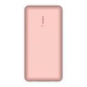 BELKIN POWERBANK 20000 MAH, USB-A C 15W, ROSE GOLD