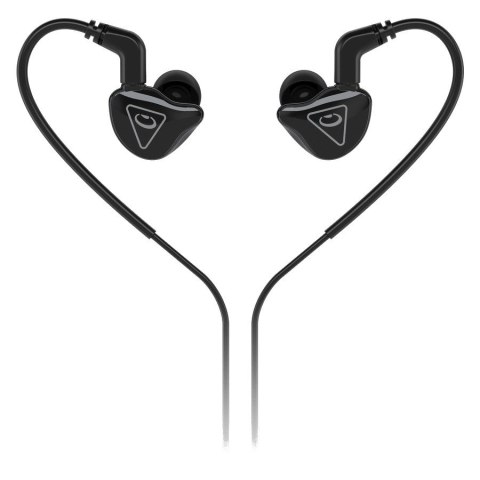 Behringer MO240 - Słuchawki dwudrożne dokanałowe ze złączem MMCX - czarne Behringer MO240 - Słuchawki dwudrożne dokanałowe ze złączem MMCX - czarne