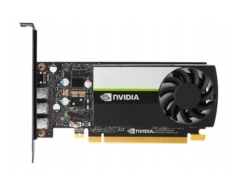 Karta graficzna Nvidia T400 4GB, GDDR6, 3x mini DisplayPort, 30W,PCI Gen3 x16, FH ATX bracket Karta graficzna Nvidia T400 4GB, GDDR6, 3x mini DisplayPort, 30W,PCI Gen3 x16, FH ATX bracket