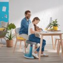 LEITZ Ergonomiczny stołek ERGO COSY, niebieski