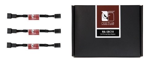 Mocowanie wentylatora NOCTUA NA-SRC10 3 szt. Low-Noise Adaptors 3-Pin Mocowanie wentylatora NOCTUA NA-SRC10 3 szt. Low-Noise Adaptors 3-Pin
