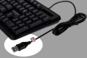 Activejet Klawiatura przewodowa USB K-3803S