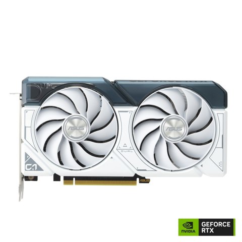 Karta graficzna ASUS Dual GeForce RTX 4060 8GB OC White GDDR6 Karta graficzna ASUS Dual GeForce RTX 4060 8GB OC White GDDR6