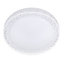 Nowoczesny plafon sufitowy LED Activejet DOLCE Biały 24W