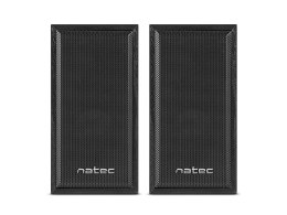 Zestaw głośników komputerowe NATEC Panther NGL-1229 (2.0; kolor czarny) (WYPRZEDAŻ)