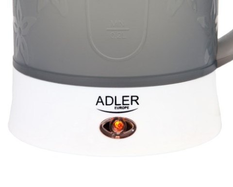 Czajnik elektryczny Adler AD 1268 (600W 0.6l; kolor biały) Czajnik elektryczny Adler AD 1268 (600W 0.6l; kolor biały)