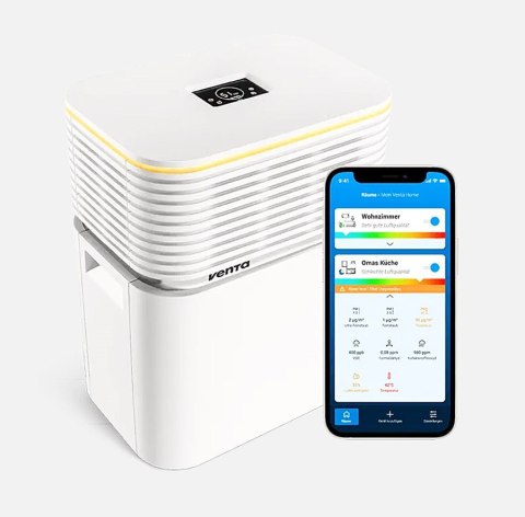 Nawilżacz i oczyszczacz powietrza Venta WiFi AeroStyle LW73 (biały, do 70m2) Nawilżacz i oczyszczacz powietrza Venta WiFi AeroStyle LW73 (biały, do 70m2)