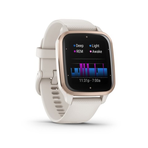 Smartwatch Garmin Venu Sq 2 Music Ivory/Peach Gold Smartwatch Garmin Venu Sq 2 Music Ivory/Peach Gold