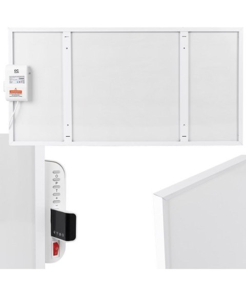 Promiennik podczerwieni Cronos Synthelith PRO CRP-300TWP 300W biały z WiFi i pilotem Promiennik podczerwieni Cronos Synthelith PRO CRP-300TWP 300W biały z WiFi i pilotem