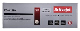 Activejet ATH-415BN Toner (zamiennik HP 415A W2030A; Supreme; 2400 stron; czarny) z chipem
