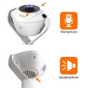 Kamera j5create 360° AI-Powered Webcam with Speakerphone USB-C/USB Type A; kolor biało-czarny JVU368-N