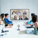 Kamera j5create 360° AI-Powered Webcam with Speakerphone USB-C/USB Type A; kolor biało-czarny JVU368-N