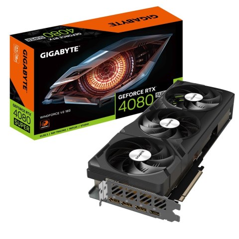 Karta graficzna Gigabyte GeForce RTX 4080 SUPER WINDFORCE V2 16GB GDDR6X Karta graficzna Gigabyte GeForce RTX 4080 SUPER WINDFORCE V2 16GB GDDR6X