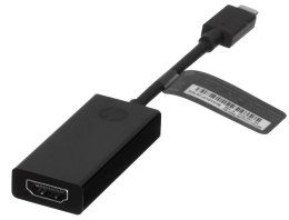 Przejściówka HP Pavilion USB-C do HDMI 2.0 czarna 2PC54AA