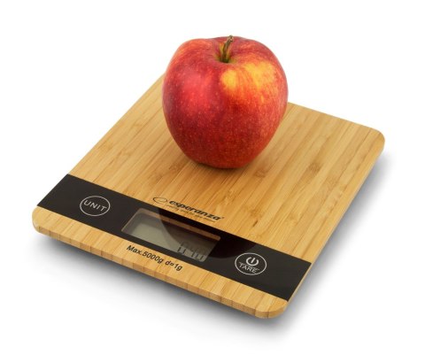 Waga kuchenna Esperanza Bamboo EKS005 (kolor beżowy) Waga kuchenna Esperanza Bamboo EKS005 (kolor beżowy)