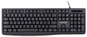 Activejet Klawiatura przewodowa USB K-3803S