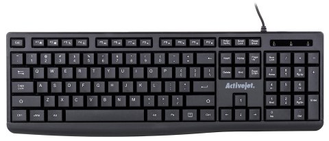 Activejet Klawiatura przewodowa USB K-3803S Activejet Klawiatura przewodowa USB K-3803S