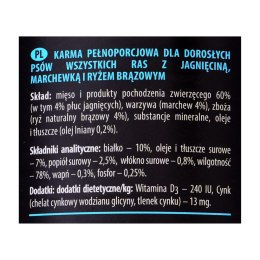 DOLINA NOTECI Piper Animals z jagnięciną - mokra karma dla psa - 800 g
