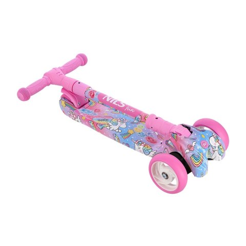 Hulajnoga NILS FUN HLB15 PINK Hulajnoga NILS FUN HLB15 PINK