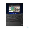 Lenovo ThinkPad E16 i5-1335U 16"WUXGA AG 16GB SSD512 IrisXe 80EUs TB4 Cam1080p BLK ALU 57Wh W11Pro 3Y OnSite (WYPRZEDAŻ)