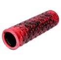 Wałek/roller fitness HMS FS135 czarno-czerwony 45 cm