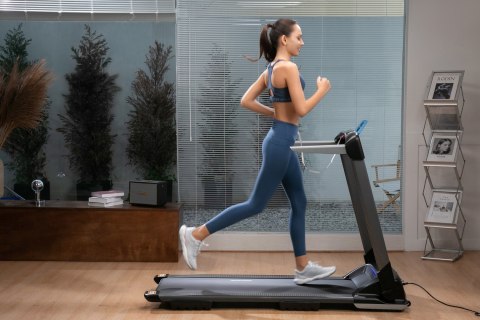 Bieżnia elektryczna, domowa OVICX Q2S PLUS bluetooth&app, 1-14km (czarna) Bieżnia elektryczna, domowa OVICX Q2S PLUS bluetooth&app, 1-14km (czarna)
