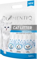 DIAMENTIQ Żwirek Neutralny, Silikonowy, Niezbrylający się dla kota - 3,8 l