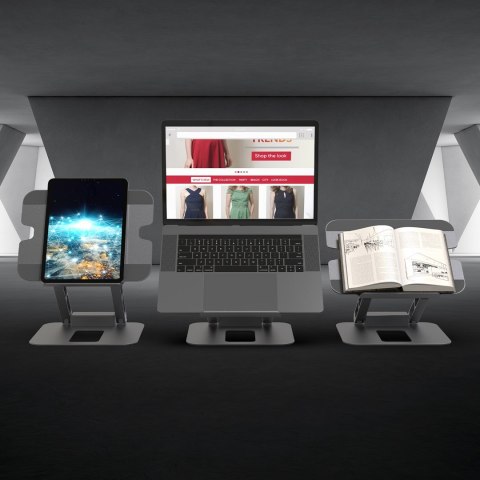 Podstawka ergonomiczna do notebooka ze stacją dokującą j5create Multi-Angle Dual HDMI Docking Stand USB-C 2xHDMI/2xUSB 3.1/1xUSB Podstawka ergonomiczna do notebooka ze stacją dokującą j5create Multi-Angle Dual HDMI Docking Stand USB-C 2xHDMI/2xUSB 3.1/1xUSB