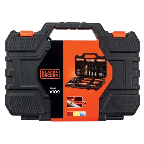 Zestaw wierteł 109 szt. BLACK&DECKER A7200-XJ Zestaw wierteł 109 szt. BLACK&DECKER A7200-XJ