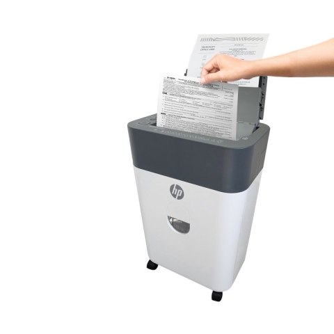 HP Niszczarka ONESHRED Auto 100CC, biało-szara HP Niszczarka ONESHRED Auto 100CC, biało-szara
