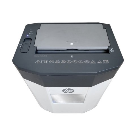 HP Niszczarka ONESHRED Auto 80CC biało-szara HP Niszczarka ONESHRED Auto 80CC biało-szara