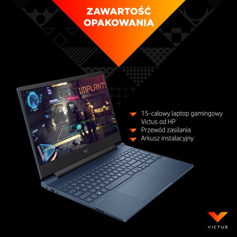 HP Victus 15-fb0155nw Ryzen 5 5600H 15.6" FHD AG ultraslim IPS 250 nits 144Hz 16GB DDR4 SSD512 GeForce RTX 3050 4GB No ODD NoOS HP Victus 15-fb0155nw Ryzen 5 5600H 15.6" FHD AG ultraslim IPS 250 nits 144Hz 16GB DDR4 SSD512 GeForce RTX 3050 4GB No ODD NoOS