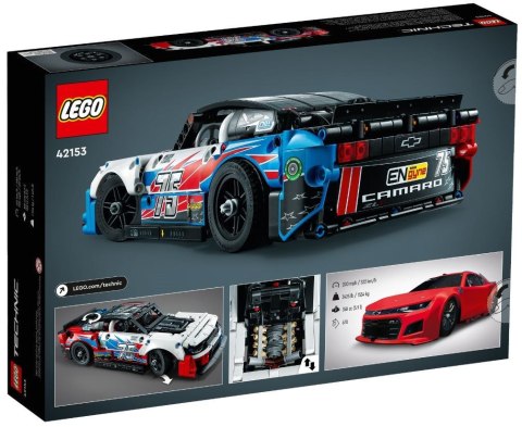 LEGO Technic 42153 Nowy Chevrolet Camaro ZL1 z serii NASCAR LEGO Technic 42153 Nowy Chevrolet Camaro ZL1 z serii NASCAR