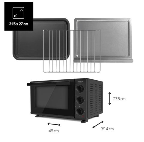 Mini piekarnik Taurus Horizon 23 (23l; 1500W) Mini piekarnik Taurus Horizon 23 (23l; 1500W)