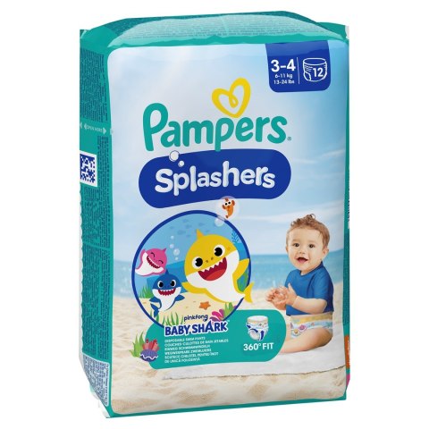 Pampers pieluchomajtki Splashers S3 12szt