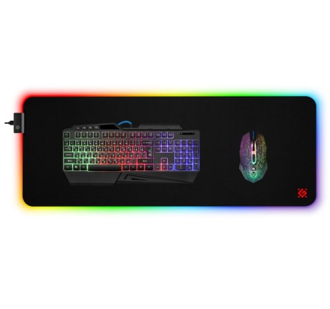 DEFENDER PODKŁADKA GAMING ULTRA LIGHT LED 900X350X4MM 50566 DEFENDER PODKŁADKA GAMING ULTRA LIGHT LED 900X350X4MM 50566