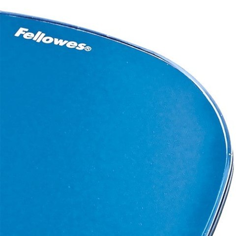 Fellowes podkładka pod mysz i nadgarstek żelowa CRYSTAL, niebieska Fellowes podkładka pod mysz i nadgarstek żelowa CRYSTAL, niebieska