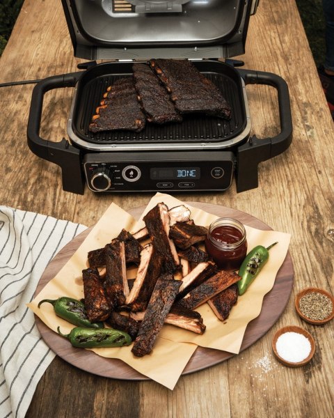 NINJA GRILL ELEKTRYCZNY WOODFIRE OG701DE NINJA GRILL ELEKTRYCZNY WOODFIRE OG701DE