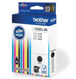 Tusz Brother LC529XLBKAP2 (oryginał LC-529XLBK; czarny) (WYPRZEDAŻ)