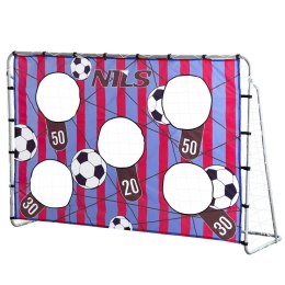 Bramka z siatką i panelem do celowania Nils NT7788 2w1 215x150cm