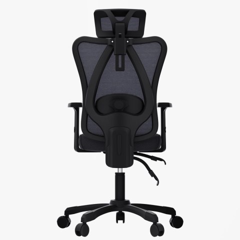 GEMBIRD BIUROWY FOTEL ERGONOMICZNY ONYX CZARNY (WYPRZEDAŻ) GEMBIRD BIUROWY FOTEL ERGONOMICZNY ONYX CZARNY (WYPRZEDAŻ)